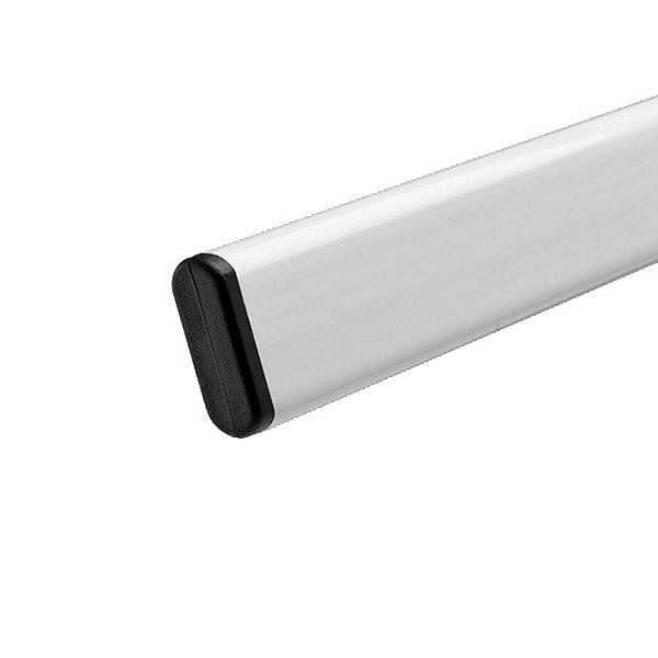 Caño Oval 150 Cm Acero Blanco Mepatsa