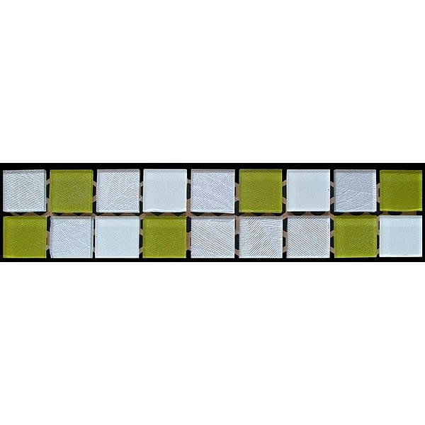 Malla Vidrio Verde Manzana 6.5x30 Cm Gruppo Pietrabella
