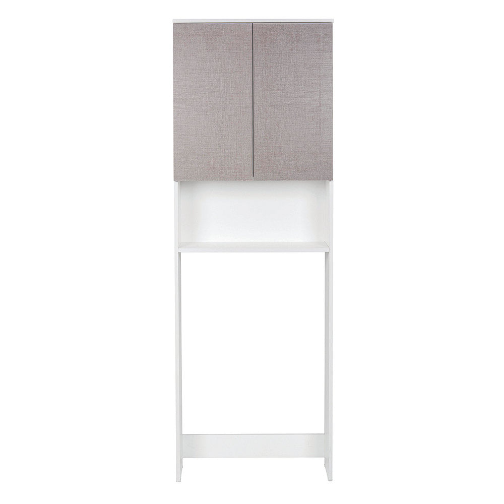 Mueble Sobre Inodoro 1,8 Mts Melamina Blanco ABC
