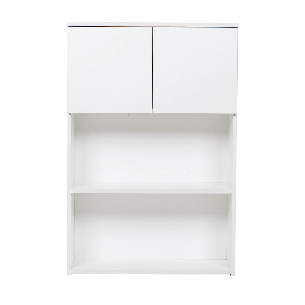 Mueble Sobre Inodoro 93X60X21 Cm Melamina Blanco ABC
