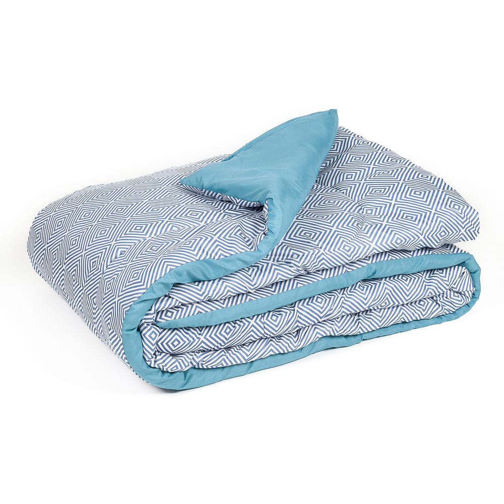 Acolchado 180 Gr Estampado Geometrico 1 1/2 150x235