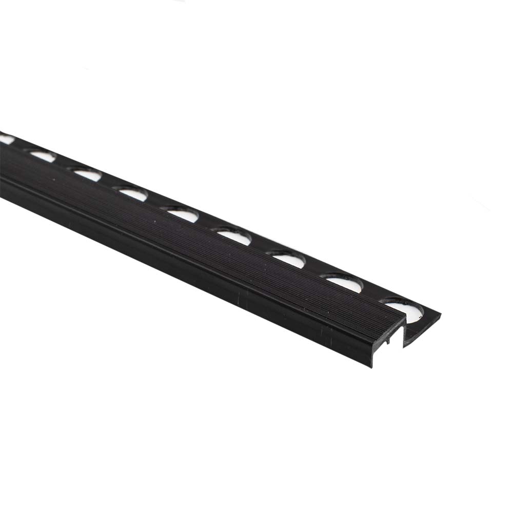 Nariz Escalón 2,5 Mts PVC Negro 918 Moldumet