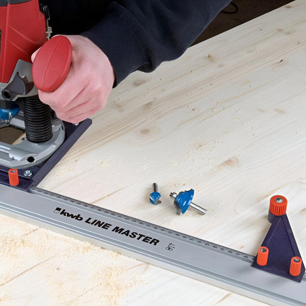 Guía para Fresadora Corte y Fresado Line Master Kwb