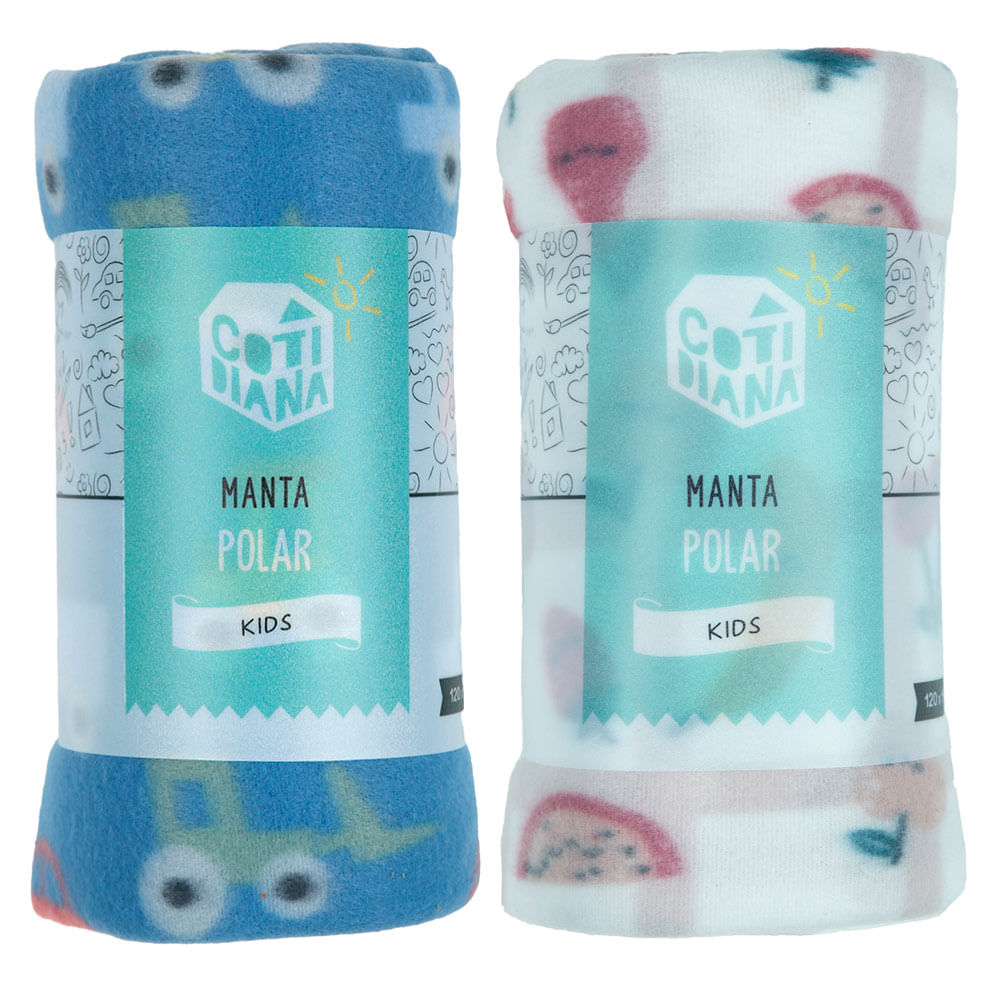 Manta Polar Kids 120X150 Cm Cotidiana