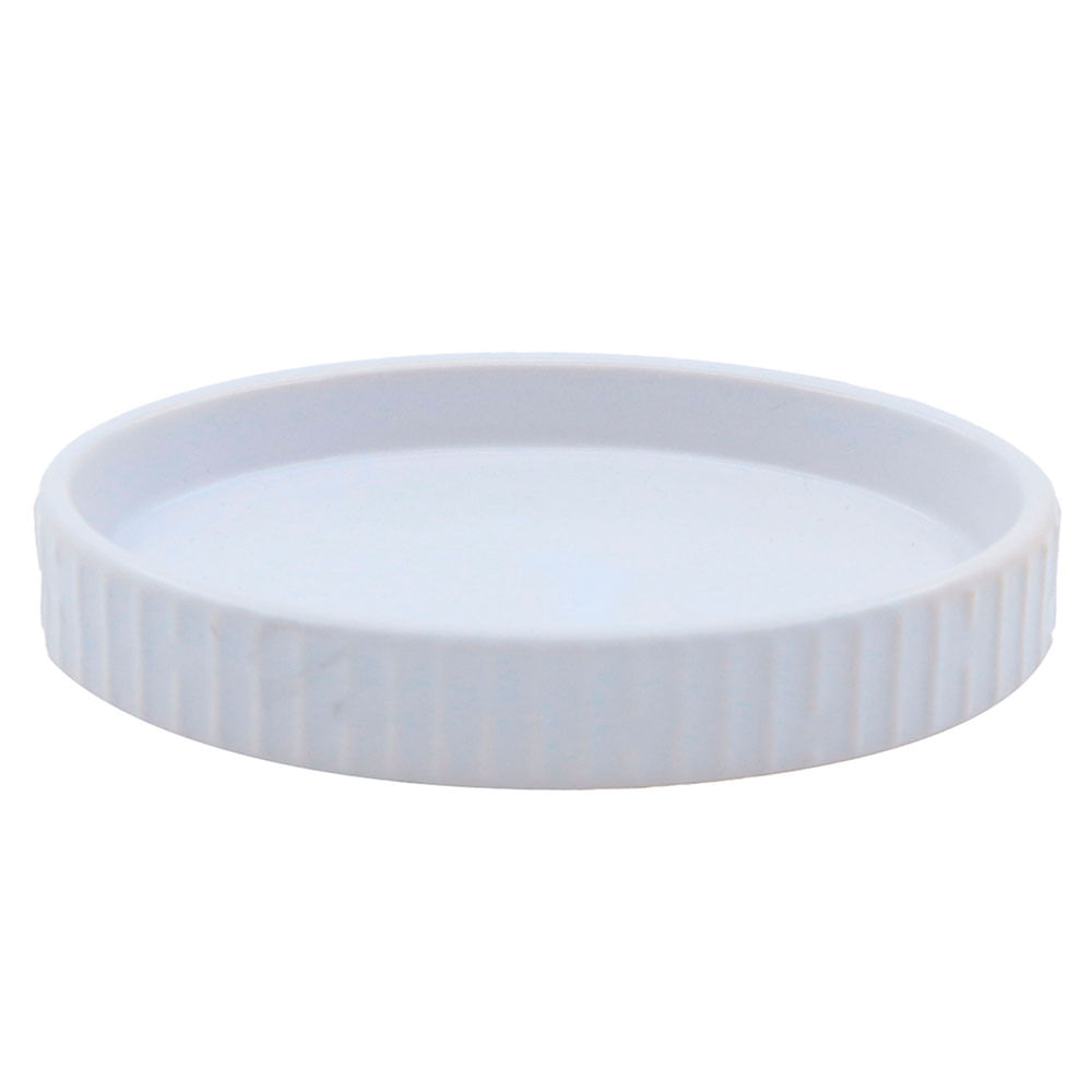 Jabonera Cerámica Blanca Moderno Cotidiana