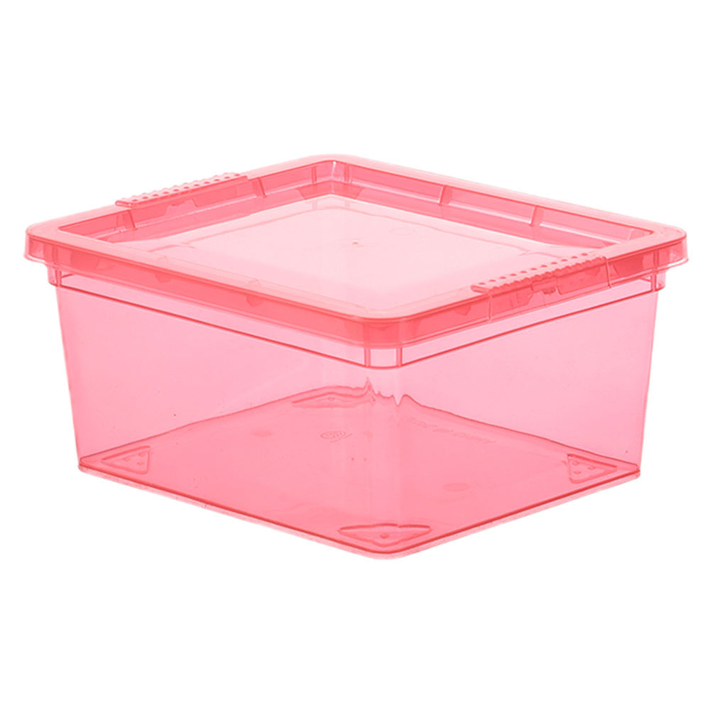 Caja Organizadora Rojo Plástico 2 Lt Hacks & Racks