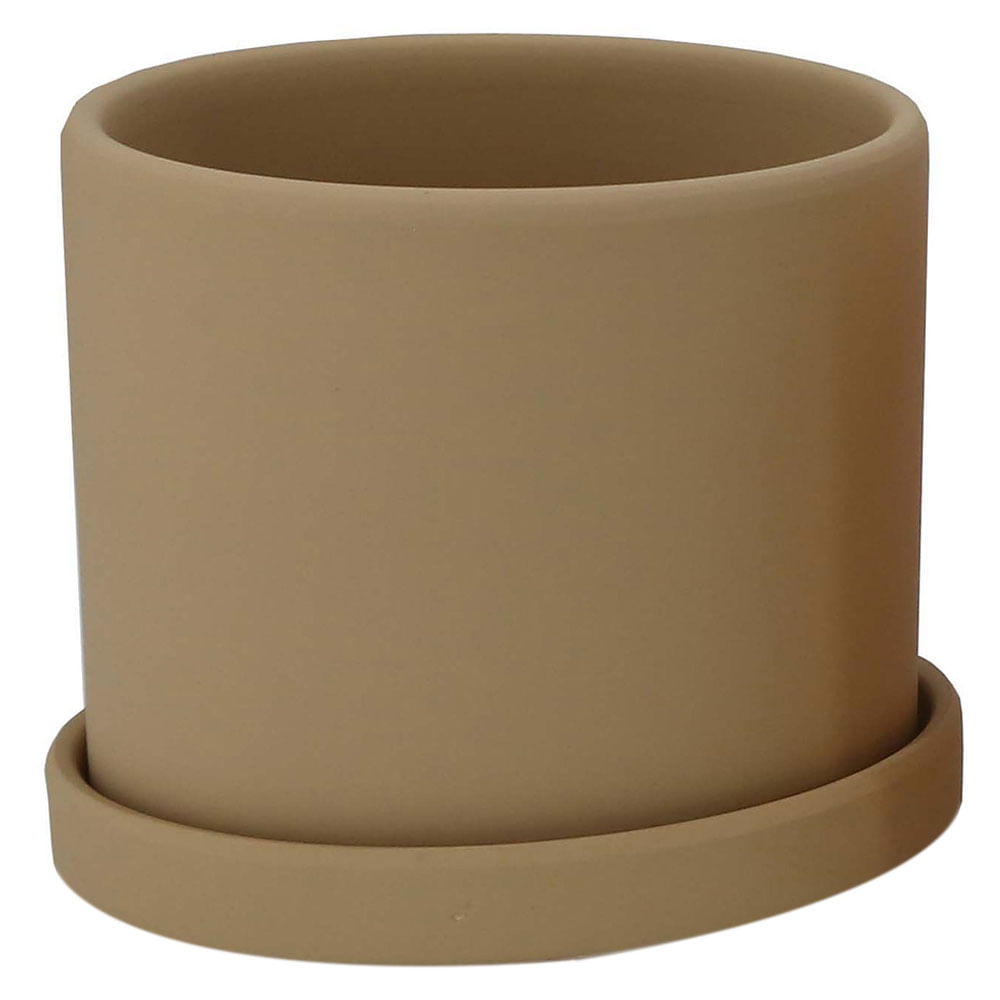 Maceta Arcilla 13.8 Cm Café Outzen