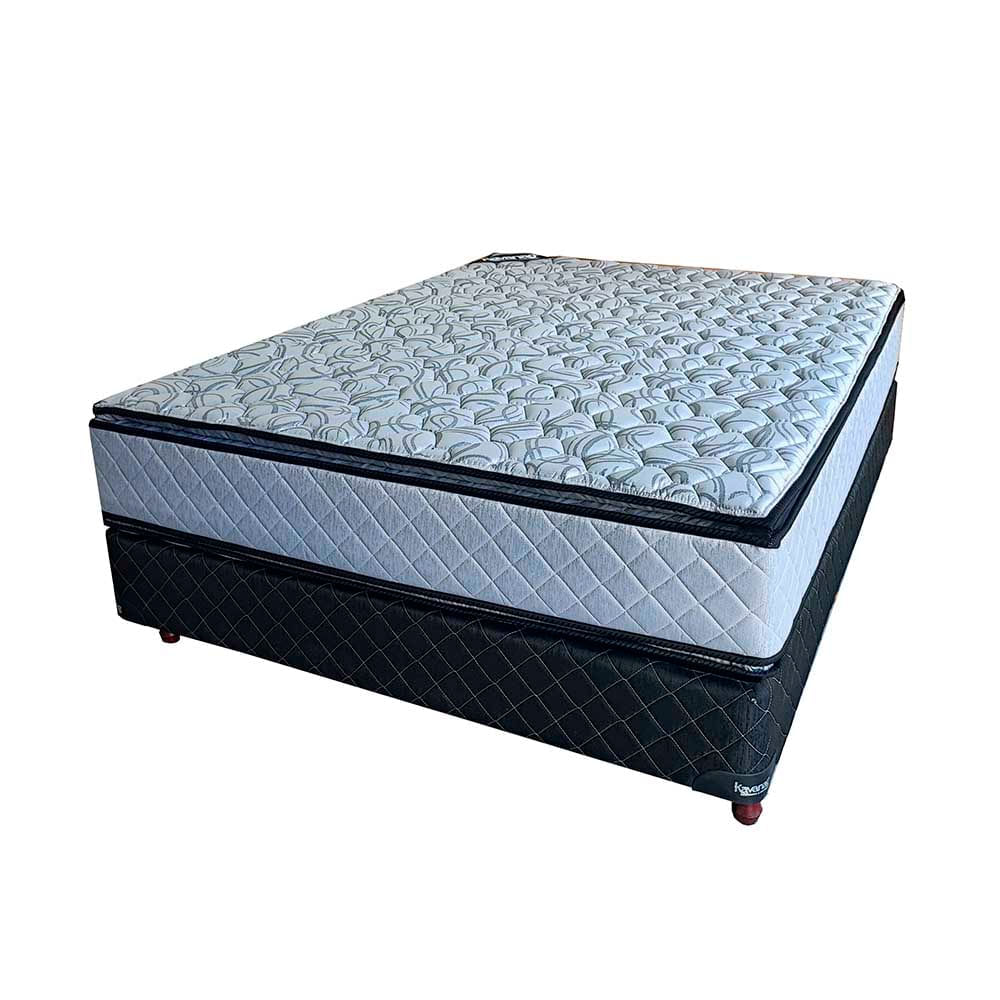 Colchón + Sommier Piave Pillow 2 Plazas 140x190x60 Cm Kavanag