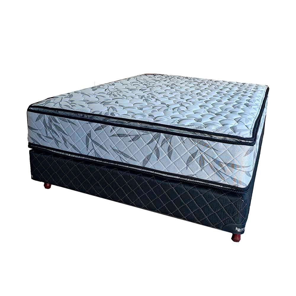Colchón + Sommier Reno Pillow 2 Plazas 140x190x63 Cm Kavanag