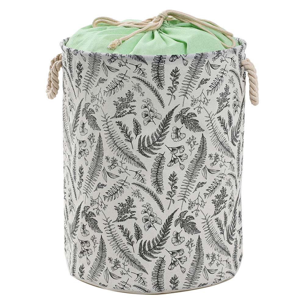 hamper canvas botanico