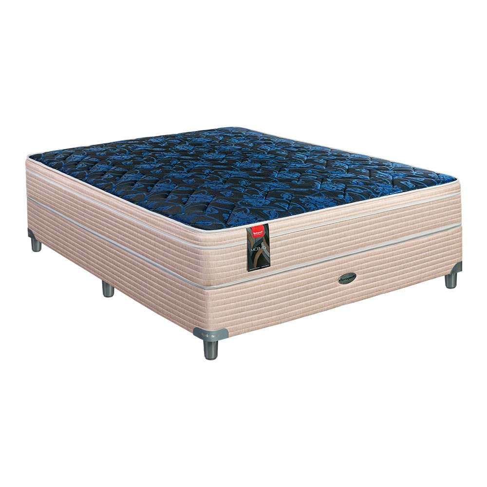 Sommier Y Colchón MCB115 2 Plazas 140x190x59 Cm Springwall