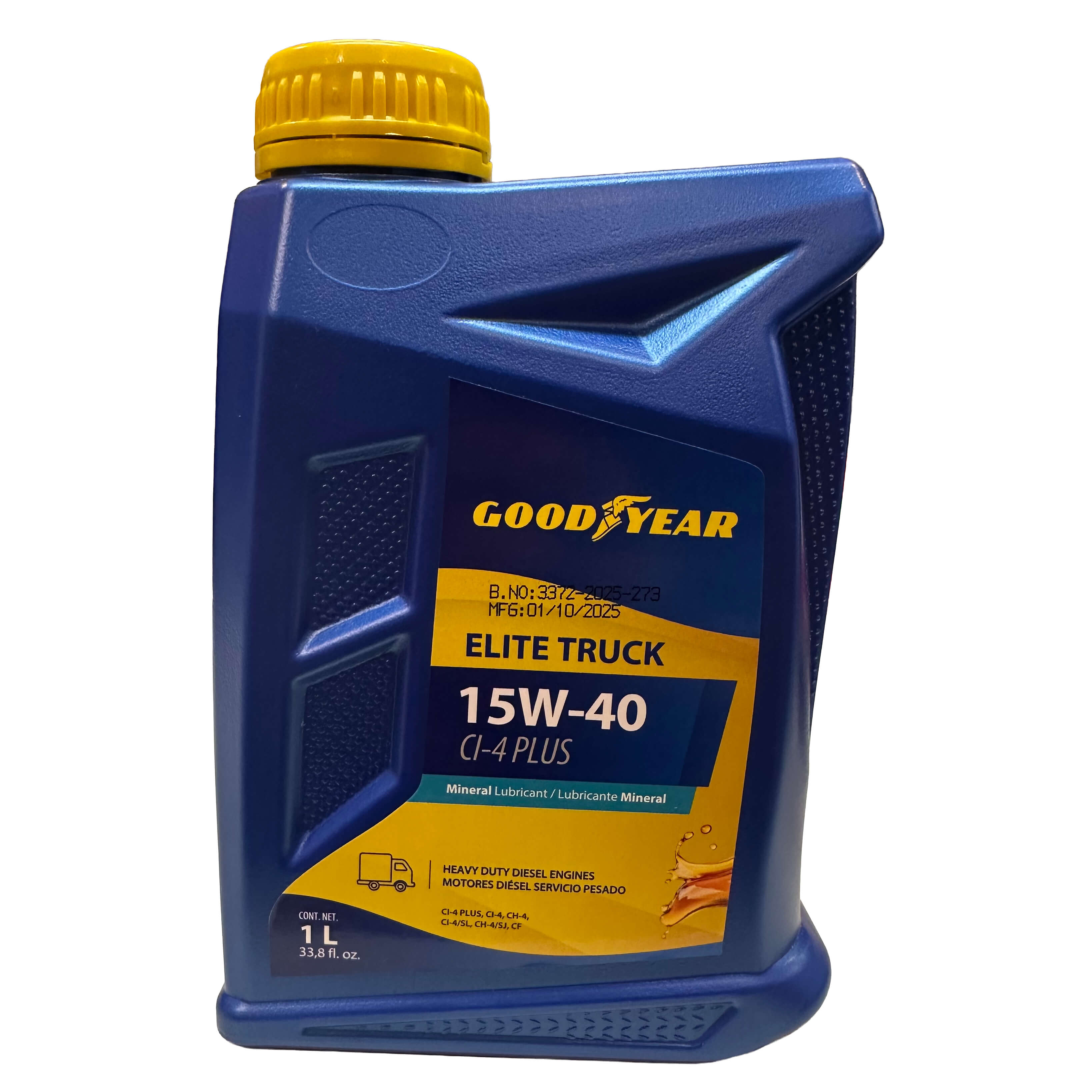 Aceite Mineral 15W40 1 Lt Goodyear