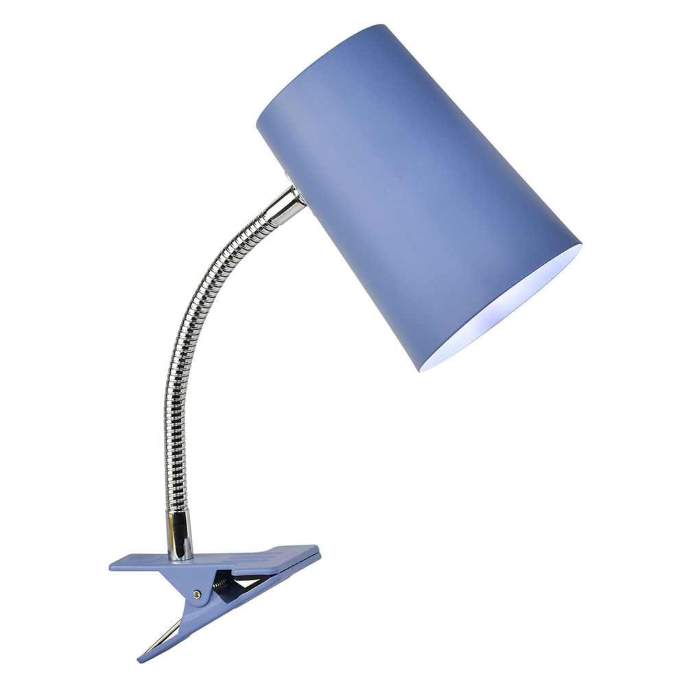 Lámpara Escritorio con Clip E14 Azul Keny M+Design