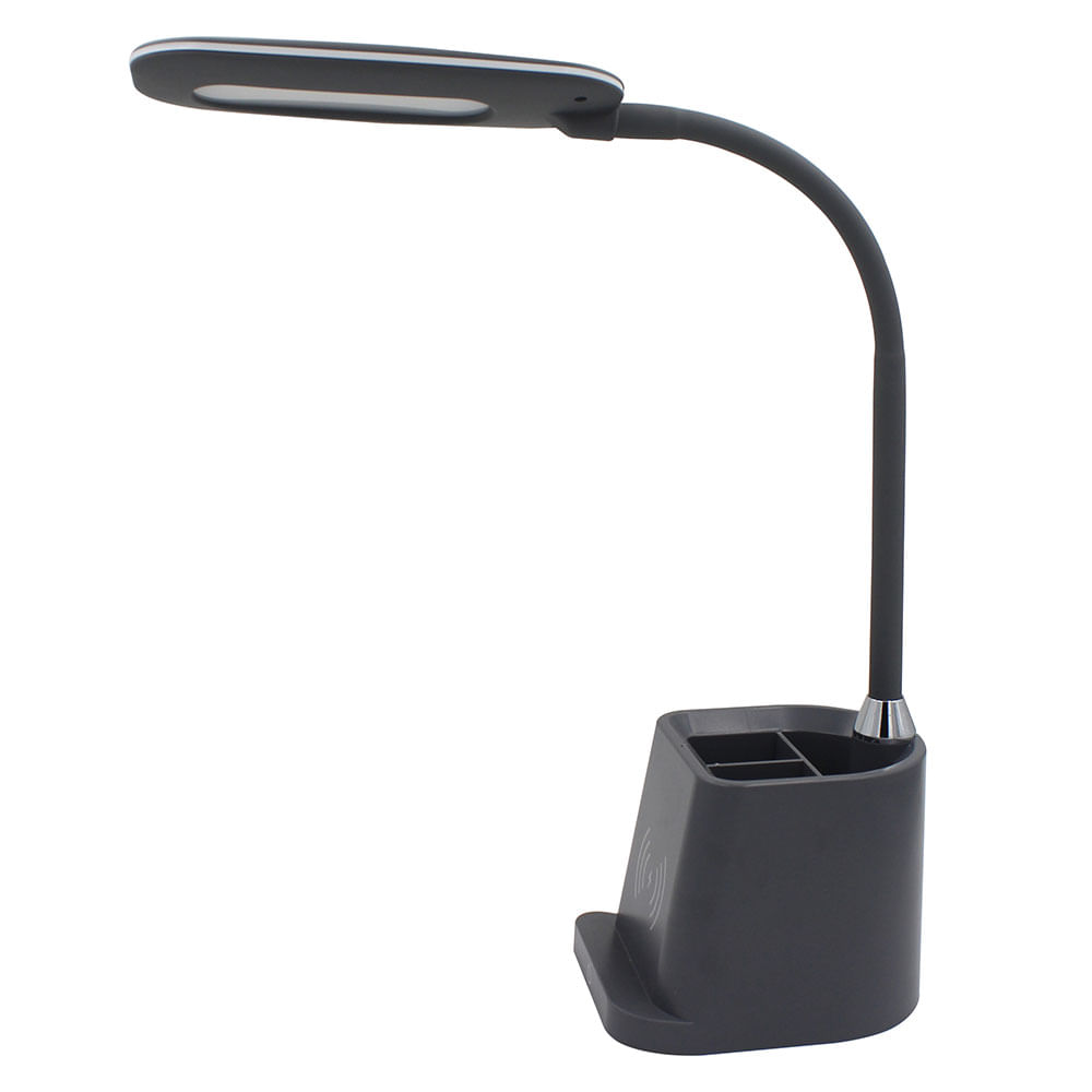 Lámpara Escritorio LED Gris Organizadora M+Design